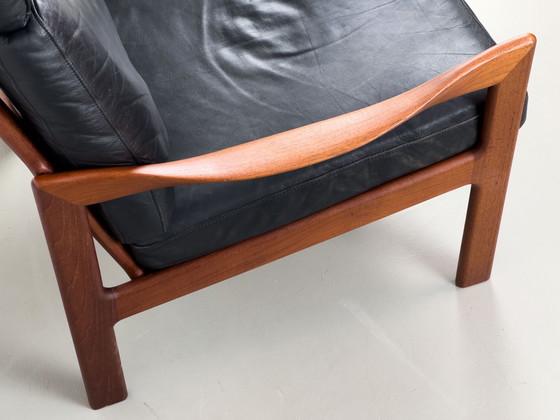 Image 1 of Danish Teak Lounge Chair By Illum Wikkelsø For Niels Eilersen, 1960S