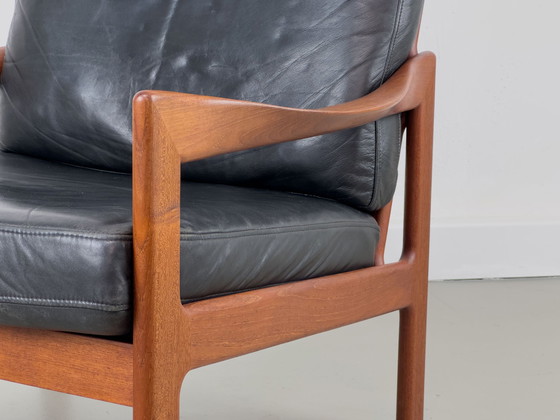 Image 1 of Danish Teak Lounge Chair By Illum Wikkelsø For Niels Eilersen, 1960S