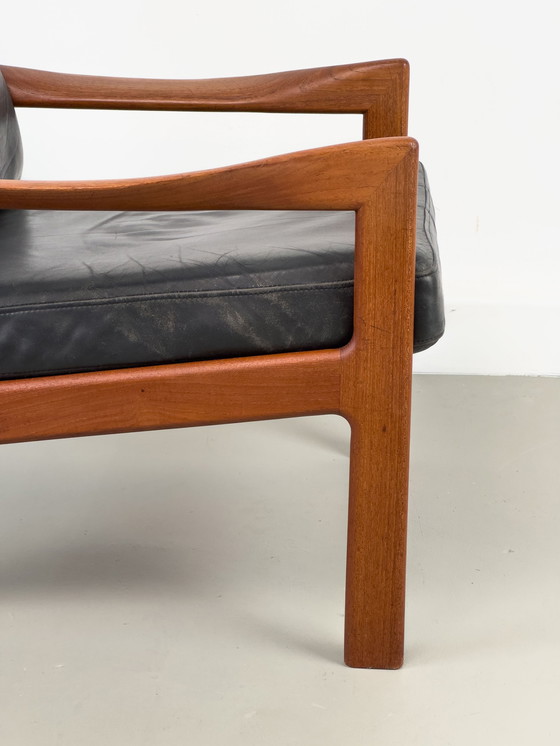 Image 1 of Danish Teak Lounge Chair By Illum Wikkelsø For Niels Eilersen, 1960S