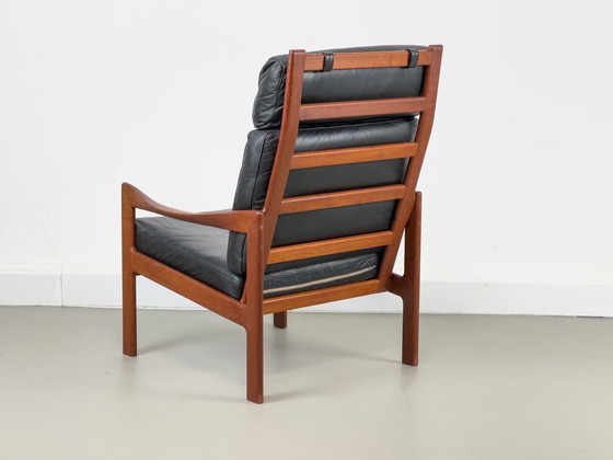 Image 1 of Danish Teak Lounge Chair By Illum Wikkelsø For Niels Eilersen, 1960S