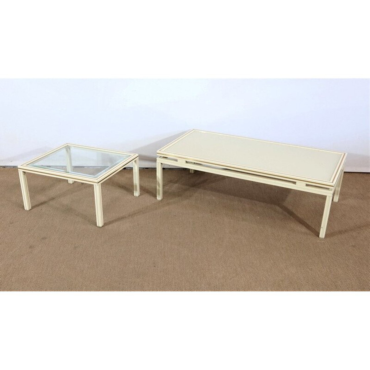 Vintage coffee table with sofa end by Pierre Vandel, 1970 | €1,035