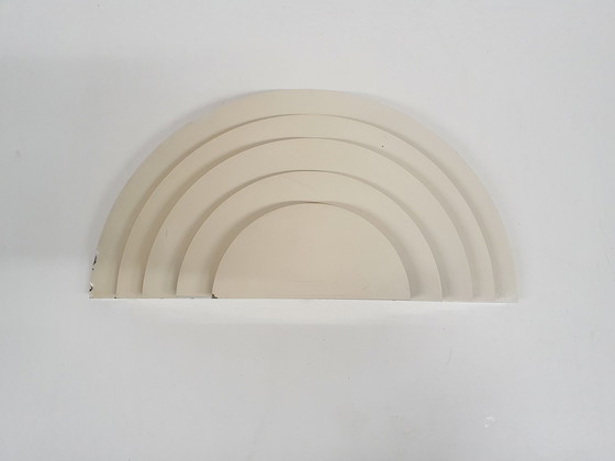 Image 1 of White Metal "Meander" Wall Light By Raak Amsterdam, The Netherlands