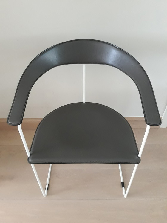 Image 1 of 8x Arrben Ursula Chairs Italian Design