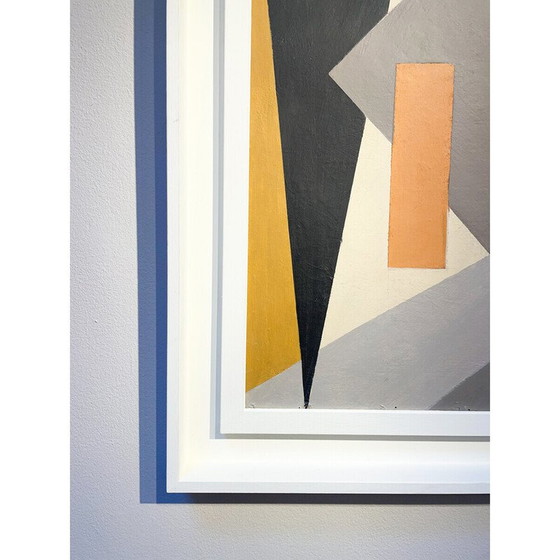 Image 1 of Vintage oil on canvas by Armilde Dupont, Belgium 1970s