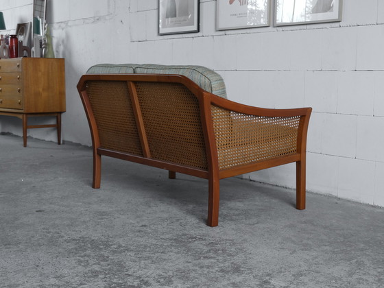 Image 1 of Midcentury sofa by Wilhelm Knoll with Viennese weave