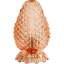 Lampada vintage a foglia in vetro di Murano rosa, Italia 1940