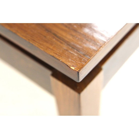 Image 1 of Vintage coffee table in ceramic and rosewood, Denmark 1960