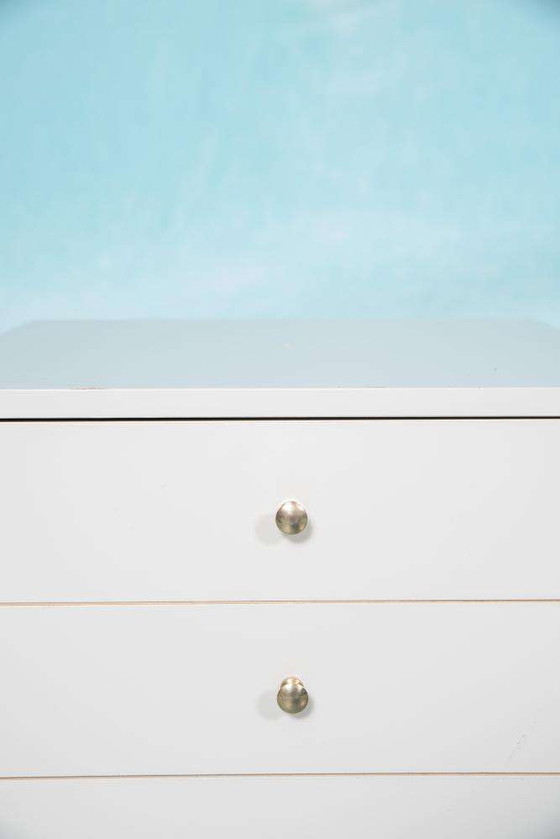 Image 1 of Vintage Pastoe Q-bus nightstands, Minimalist cabinets