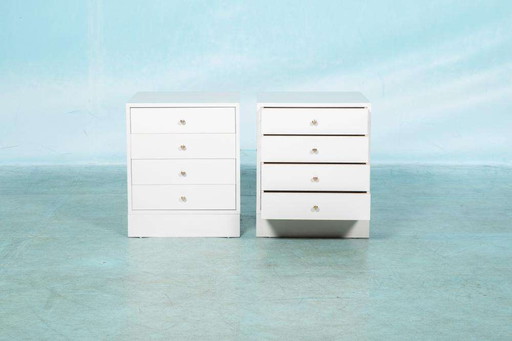 Tables de chevet vintage Pastoe Q-bus, Armoires minimalistes