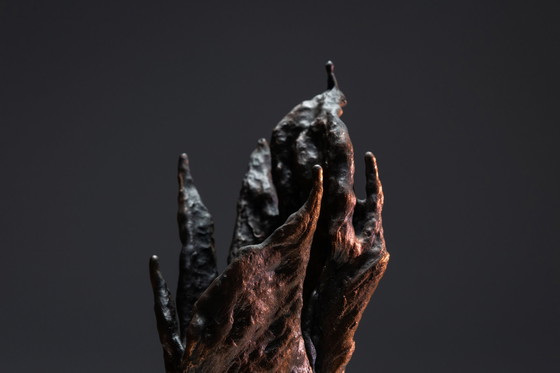 Image 1 of Bronze Splash Scuplture