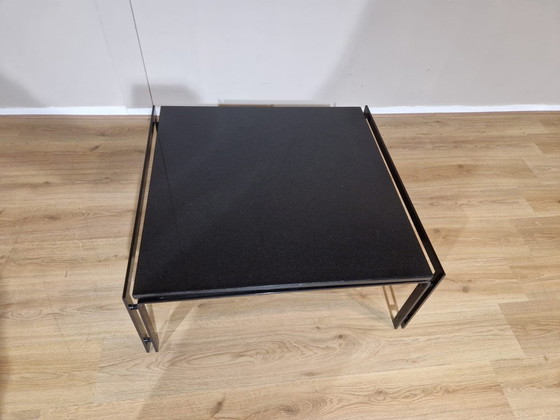 Image 1 of Metaform M1 Coffee Table Black Natural Stone Design