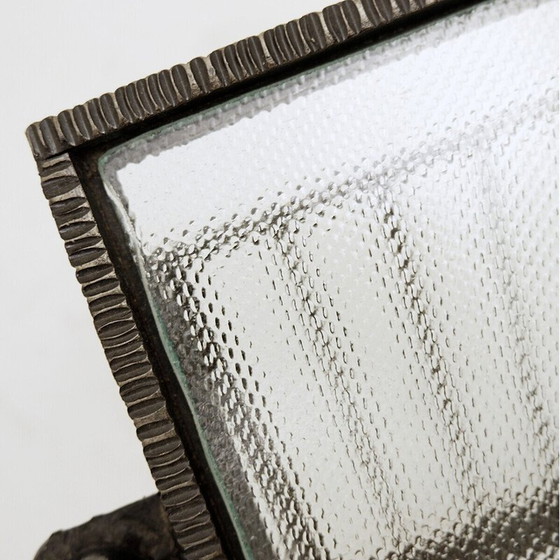 Image 1 of Vintage wrought iron floor lamp with magazine rack