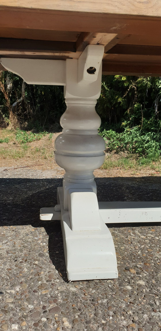 Image 1 of Table Blank Wood. White Cloister Table