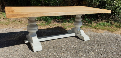 Table Blank Wood. White Cloister Table