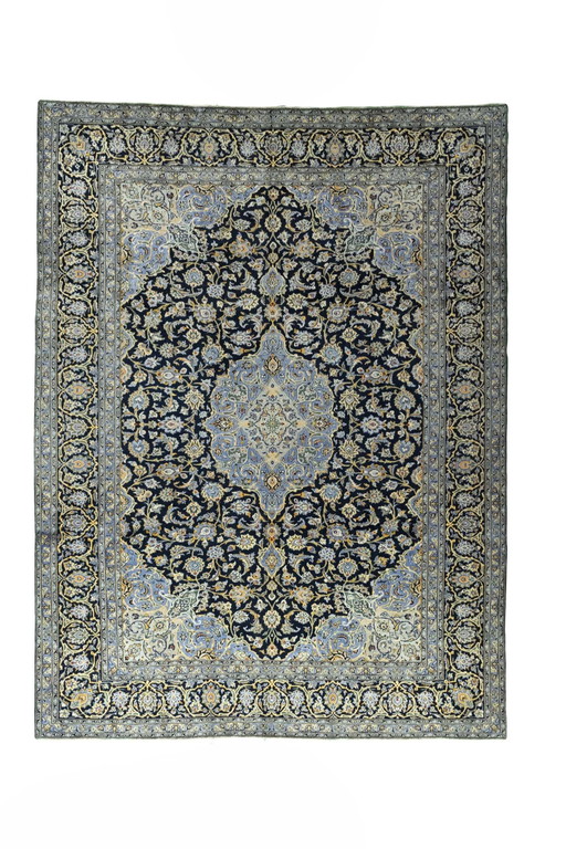 401 X 302 Cm Hand-knotted Keshan Carpet