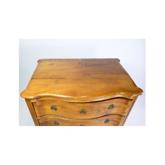 Image 1 of Cassettiera d'epoca in legno di olmo, anni 1780