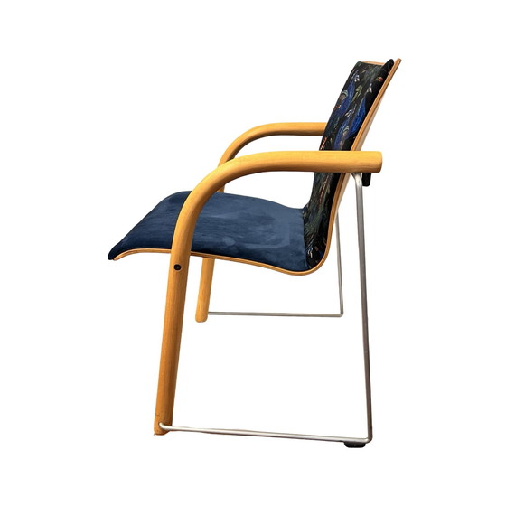Image 1 of Sedia imbottita, tipo S320, progettata da W. Schneider, U. Böhme, Thonet, Germania, 1984
