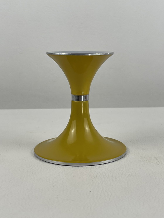 Image 1 of Emalox Anodized Aluminum Candle Holder