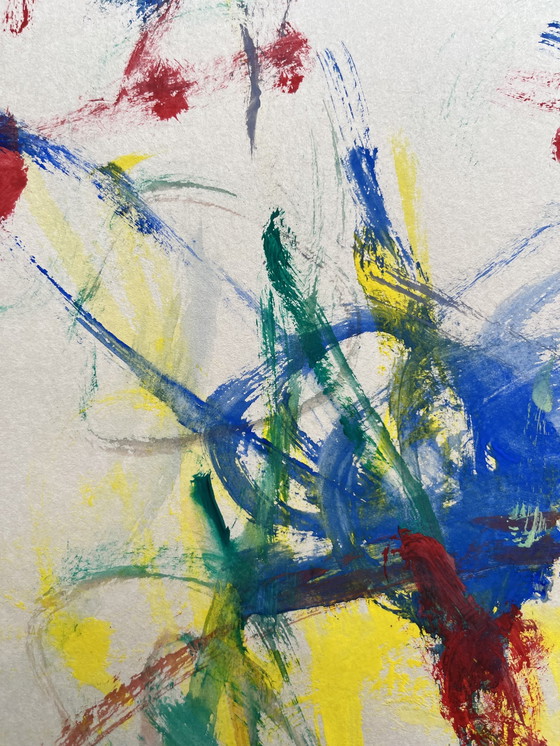 Image 1 of Abstract gouache.