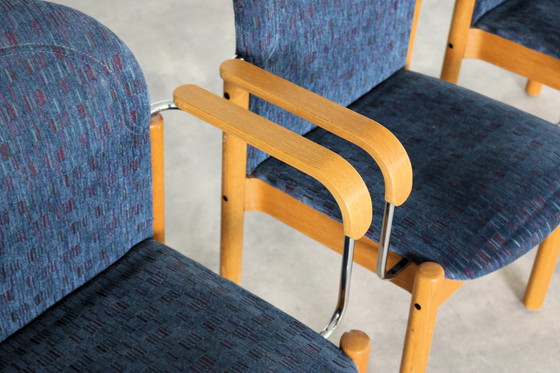 Image 1 of 3x chaises Kinnarps vintage