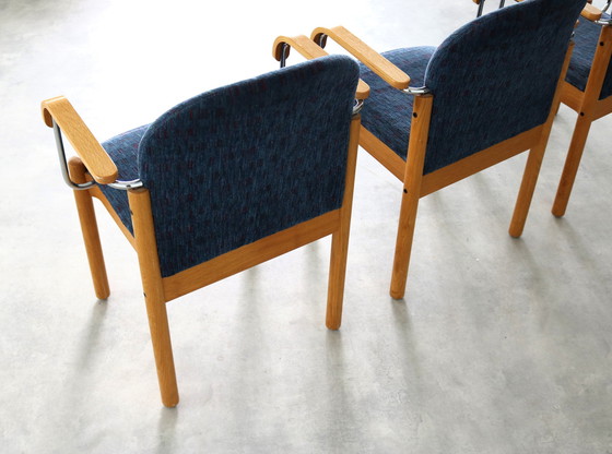 Image 1 of 3x vintage Kinnarps chairs