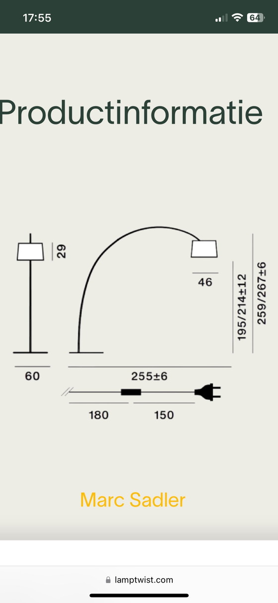 Image 1 of Foscarini Twiggy Elle Led