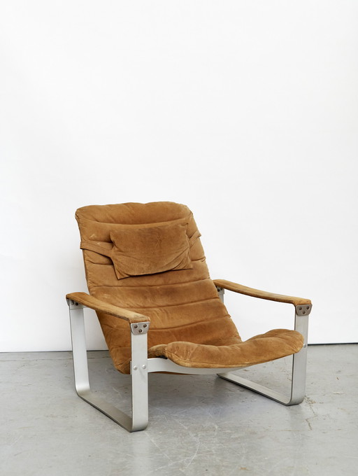 Ilmari Lappalainen Lounge Chair "Pulkka" For Asko