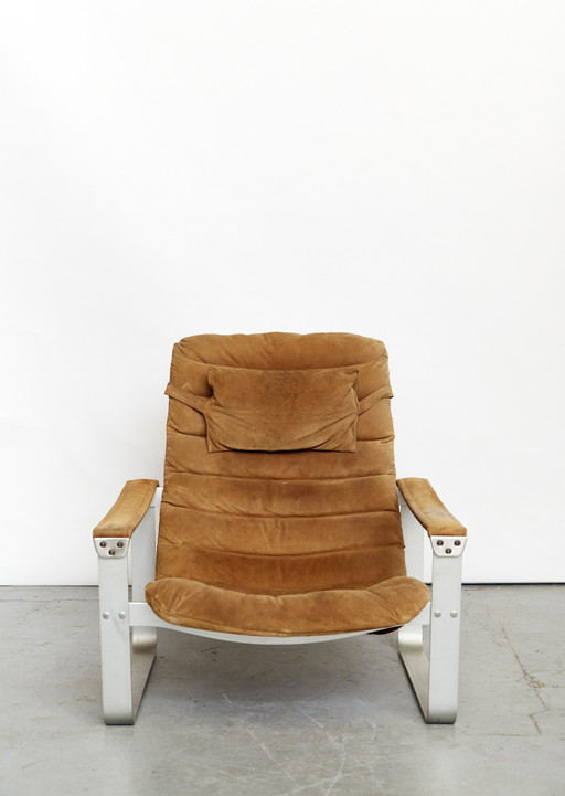 Ilmari Lappalainen Lounge Chair "Pulkka" For Asko