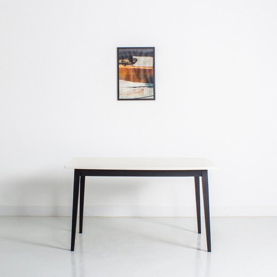 Image 1 of Set di 4 tavoli da pranzo in legno vintage