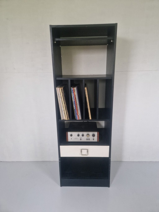 Vintage Vinyl Storage Cabinet