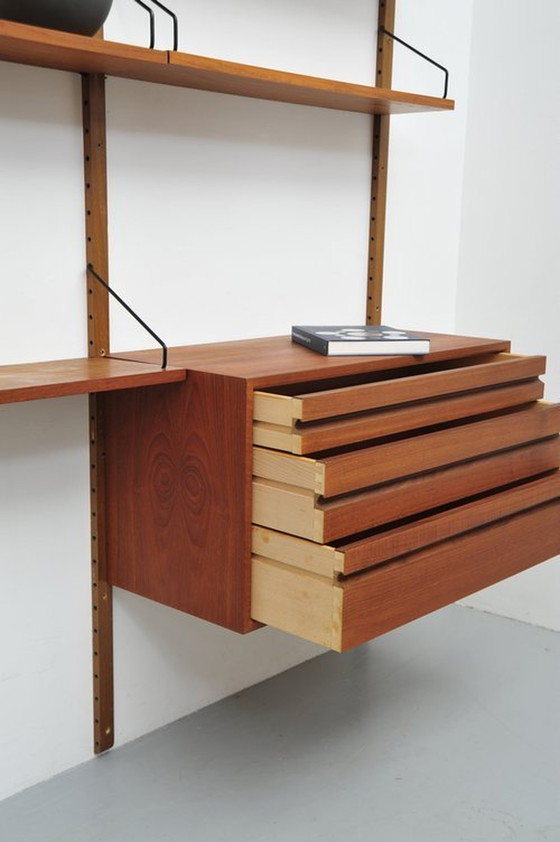 Image 1 of Poul Cadovius Royal System Teak shelving system 1950