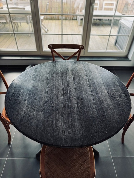 Image 1 of Mid - Century extendable dining table - Danish design