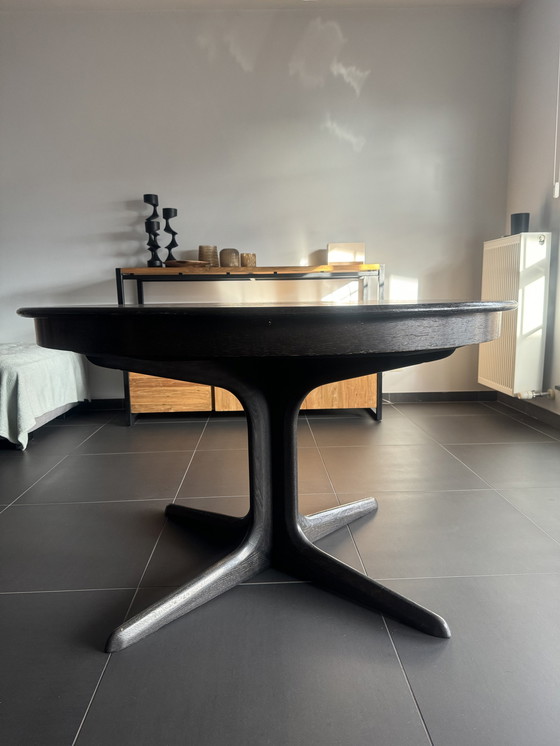 Image 1 of Mid - Century extendable dining table - Danish design