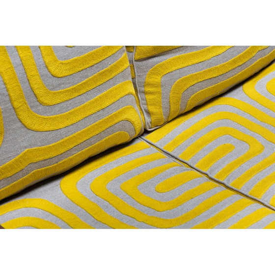 Image 1 of Vintage Brutalist Naive two-seater sofa, France 1950s