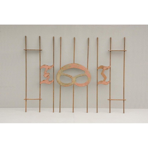 Logo artigianale vintage di Pretzel, anni '20