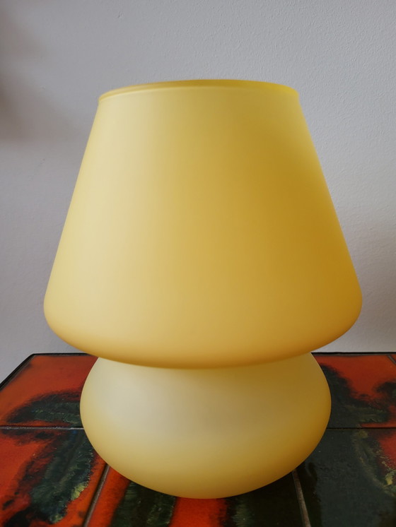 Image 1 of 2x Habitat ALPHA 2 mushroom table lamp