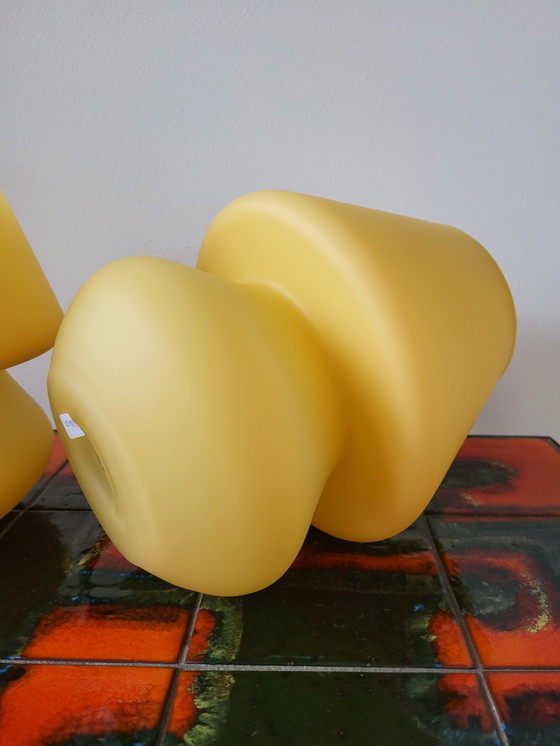 Image 1 of 2x Habitat ALPHA 2 mushroom table lamp