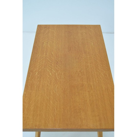Image 1 of Vintage oak coffee table from Drevopodnik Holesov, Czechoslovakia 1970