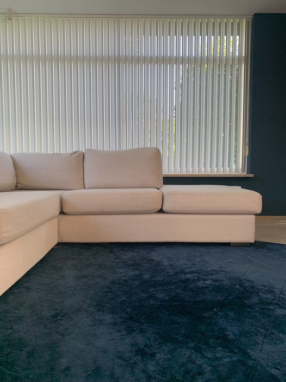 Image 1 of Goossens Beige Corner Sofa 5-Sits