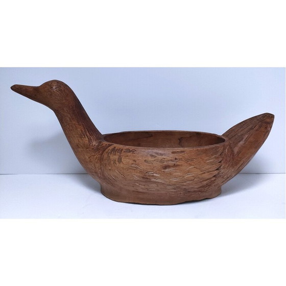 Image 1 of Vintage bird cutter in solid carved wood
