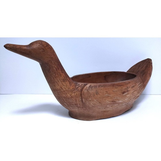 Image 1 of Vintage bird cutter in solid carved wood