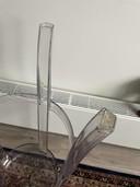 8x Phillipe Starck Kartell Charles Ghost bar stools