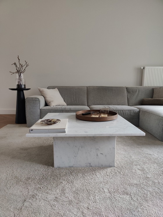 Image 1 of Carrara Marble Coffee Table