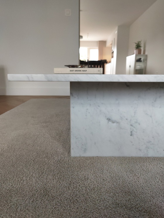 Image 1 of Carrara Marble Coffee Table