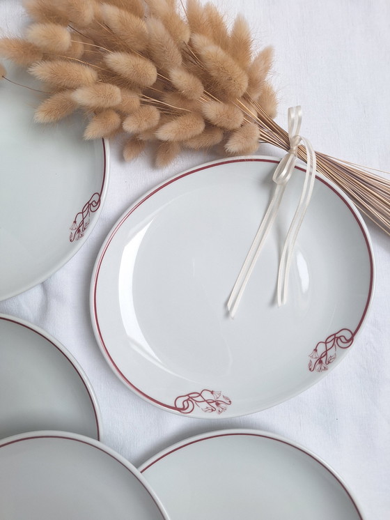 Image 1 of Pillivuyt Dessert Plates