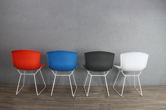 Image 1 of 4X Harry Bertoia Knoll Chairs Plastic