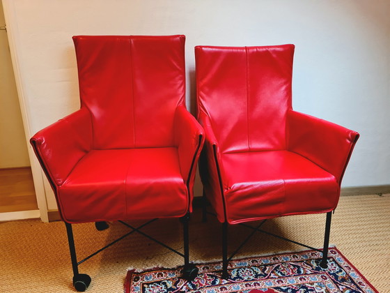 Image 1 of 2x chaises de salle à manger Montis Chaplin (prix par pièce)