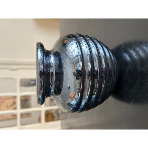 Image 1 of Pair of vintage vases in flamed sandstone