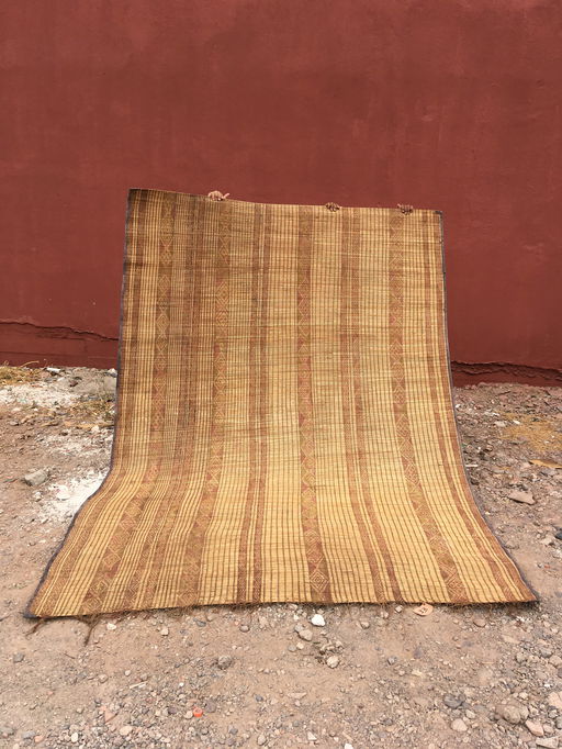 Mauritanian mat Touareg carpet 2.88M X 2.07 M