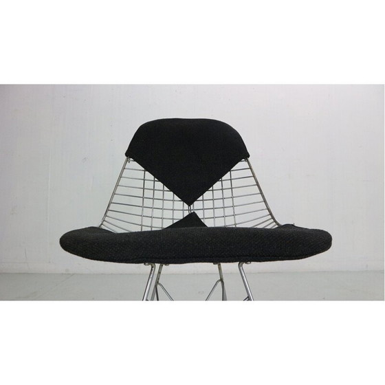 Image 1 of Set of 4 vintage "Dkr-2" wire chairs by Eames for Herman Miller, 1960